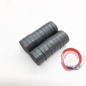 Nam châm Ferrite viên trụ kích thước 12x3mm